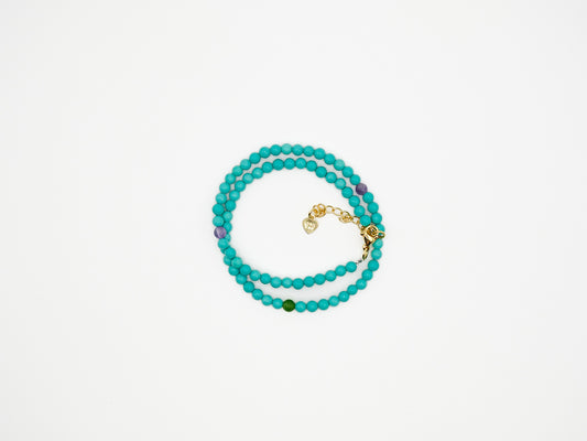 Double Turquoise Bracelet